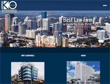 Tablet Screenshot of kolawyers.com